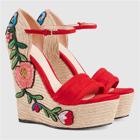 gucci espadrilles slides|gucci espadrilles platform.